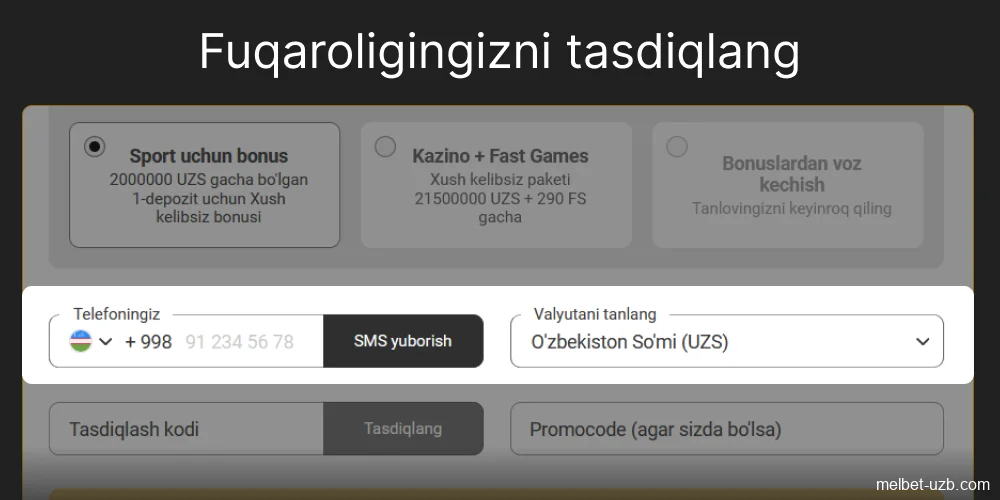 O‘zbekiston fuqaroligini tasdiqlang, 9-bosqich